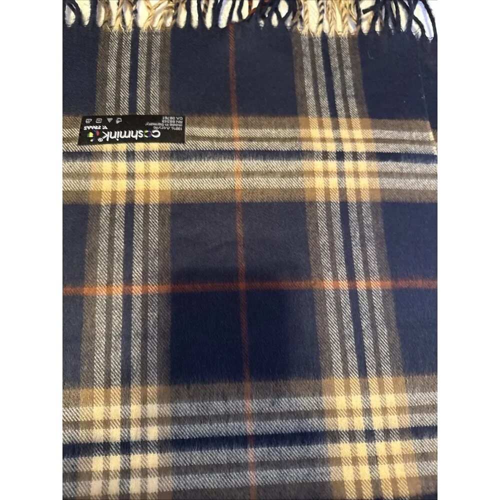 Cashmink V. Fraas Scarf Wrap Acrylic Unisex Made in Germany NEW  11.5